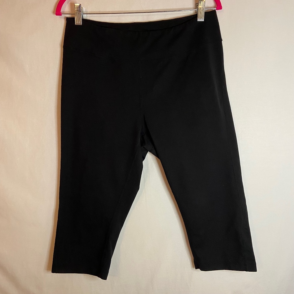 Black Zella 3/4 length leggings size 1x
